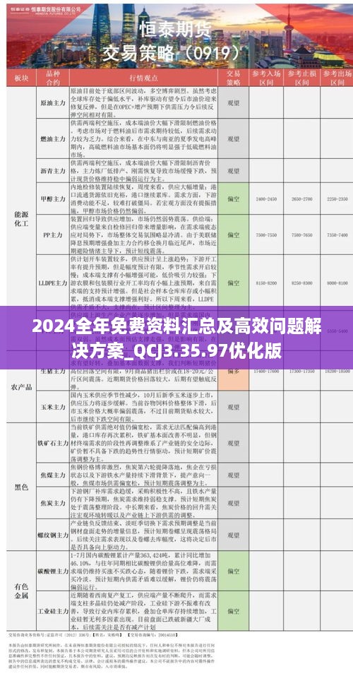 2024全年資料免費大全|最新解释解析落实